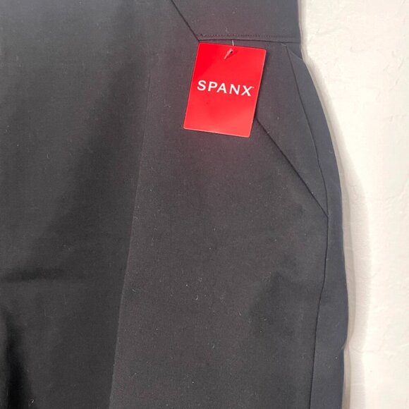 Spanx The Black Perfect A Line Classic Short 1X NWT #76 - Picture 4 of 6